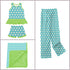 teal-2pc-pj-set- - Sophia's Style -10